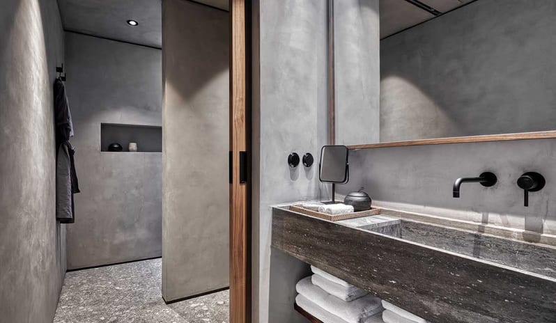 Domes Zeen Chania - Sapphire Pavilion Private Pool Bathroom